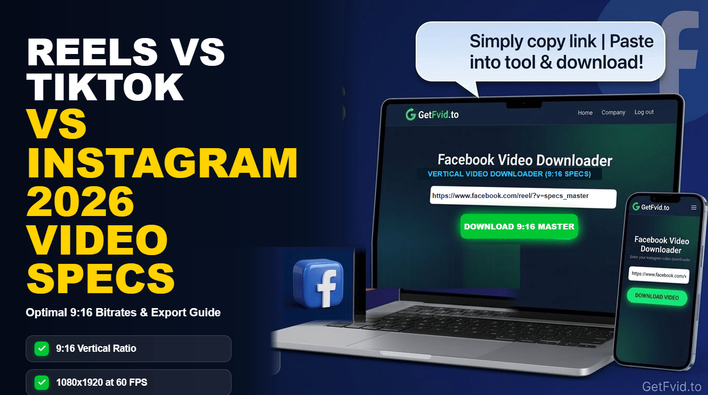 Facebook Reels vs TikTok vs Instagram Reels: Video Specs, Aspect Ratios & Formats