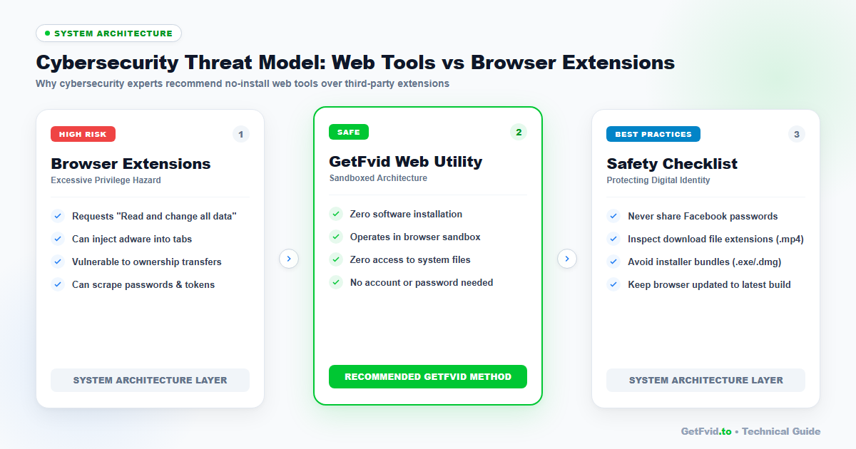 Cybersecurity Threat Model: Web Tools vs Browser Extensions